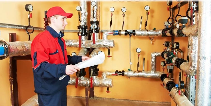 Обслуживание внутренних систем отопления, водоснабжения и канализации